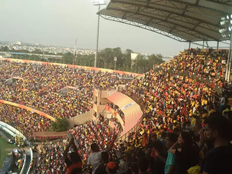 Cricket tournament audience